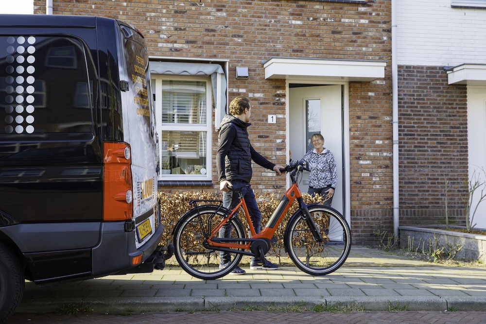 bezorgt online fiets thuis - NieuwsFiets & Events