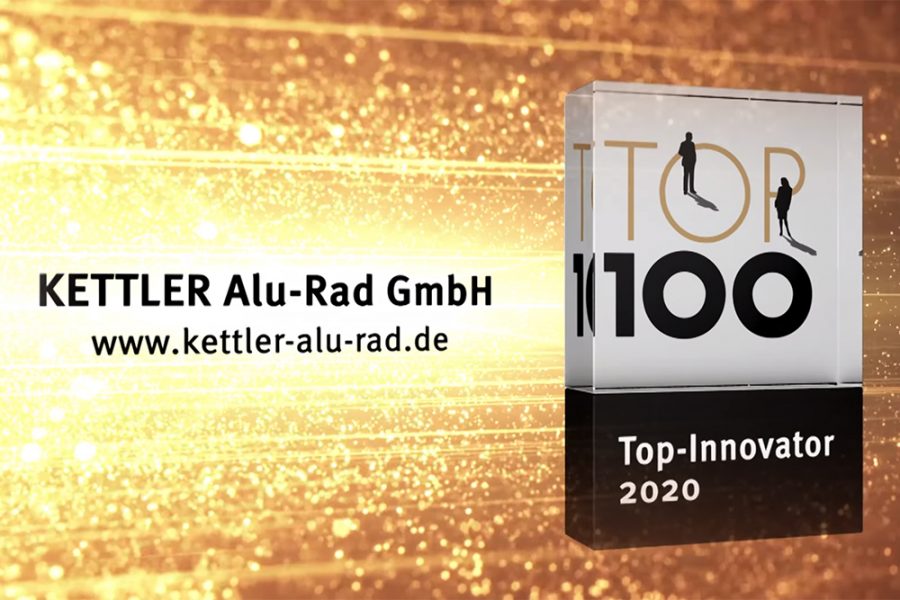 Arena Staan voor Overeenkomstig Kettler Alu-Rad betreedt Duitse Innovatie Top 100 - NieuwsFiets Media &  Events